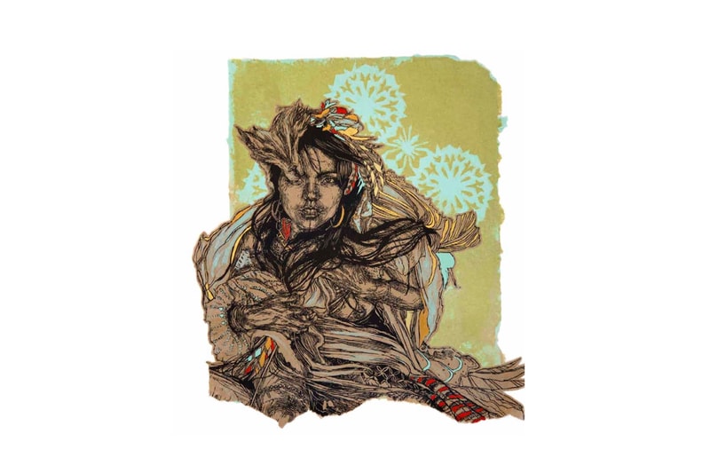 Swoon To Accompany Something Invisible Exhibit Artwork Allouche Gallery New York City