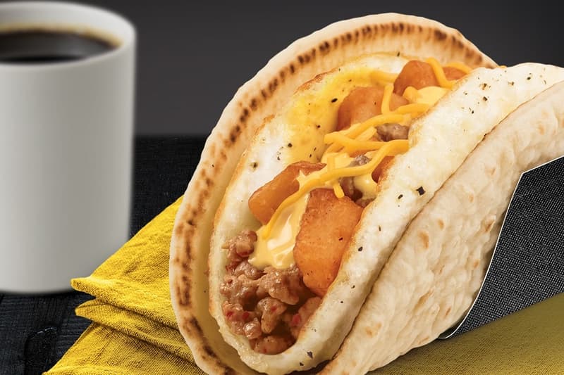 Taco Bell Naked Breakfast Taco