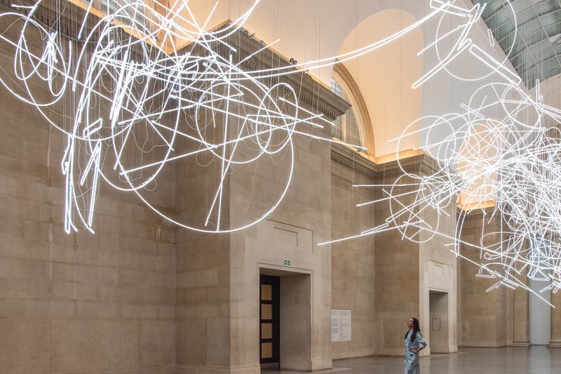 Cerith Wyn Evans Neon Sculpture Tate Britain