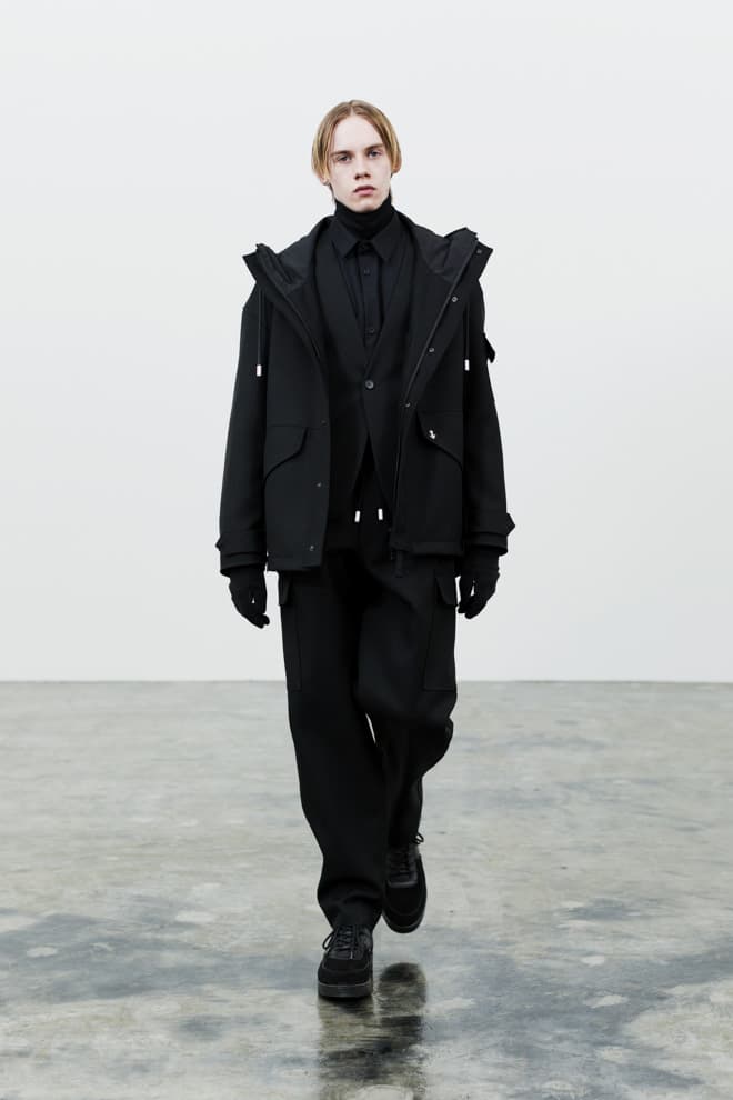 The RERACS 2017 Fall/Winter Collection Lookbooks Layered Jackets Utilitarian Pieces