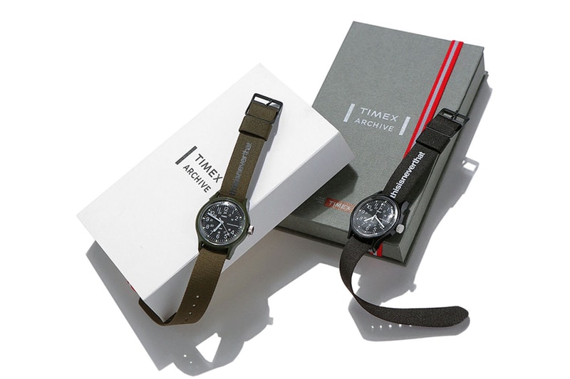 thisisneverthat Timex Expedition Camper Watch