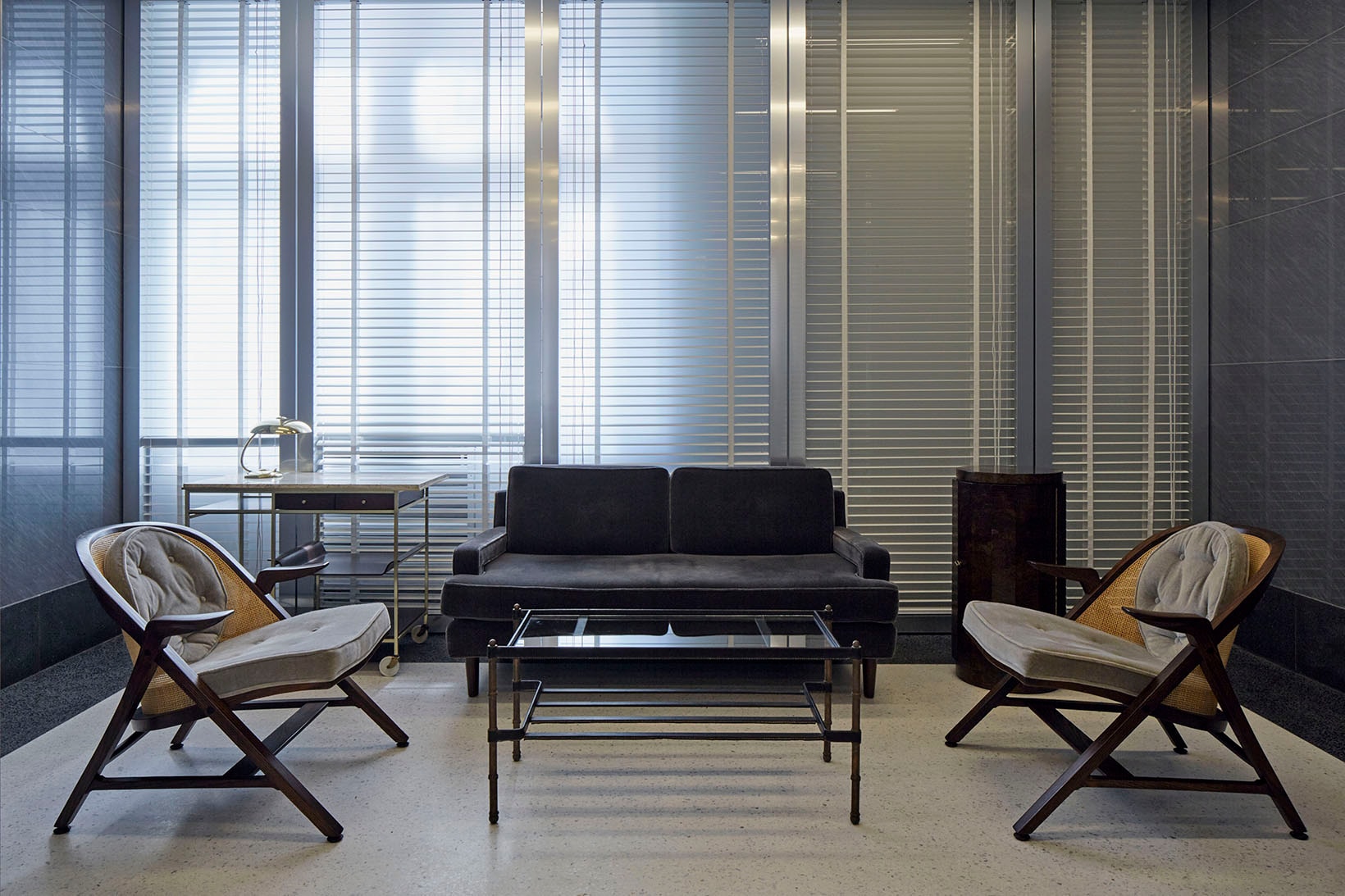 Thom Browne Milan Flagship Designer Italian American Office Space Grey Colors
