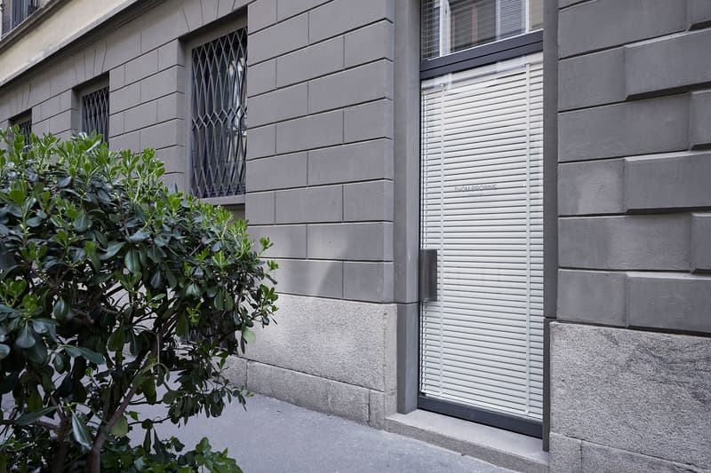 Thom Browne Milan Flagship Designer Italian American Office Space Grey Colors