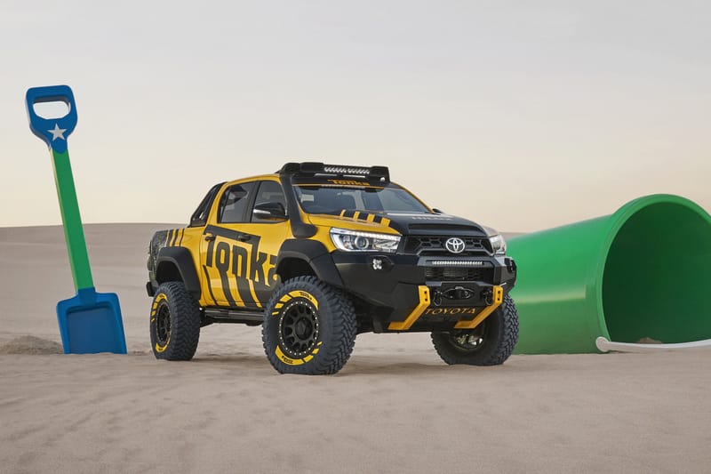 Toyota Fulfills Your Childhood Dream With This Life-Sized Tonka HiLux Truck