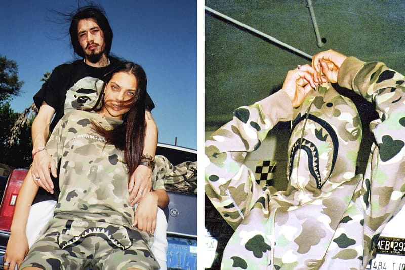 UNDEFEATED A Bathing Ape BAPE 2017 Spring/Summer Lookbook Shark Hoodie Lookbooks