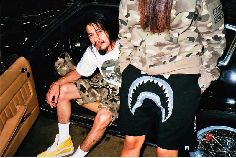 UNDEFEATED A Bathing Ape BAPE 2017 Spring/Summer Lookbook Shark Hoodie Lookbooks