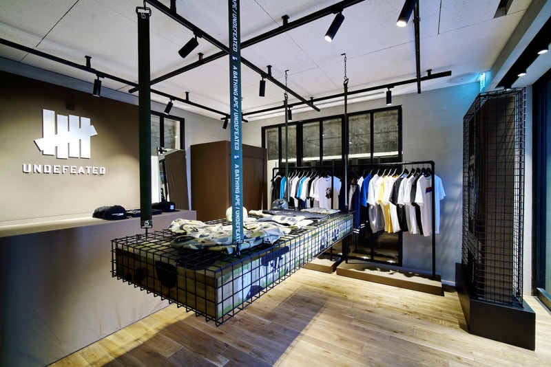 UNDEFEATED x BAPE Hong Kong Pop-Up Store 2017 Spring/Summer A Bathing Ape James Bond