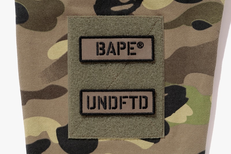 UNDEFEATED BAPE 2017 Spring/Summer Collection A Bathing Ape T-Shirt Shark Hoodies Camo Print