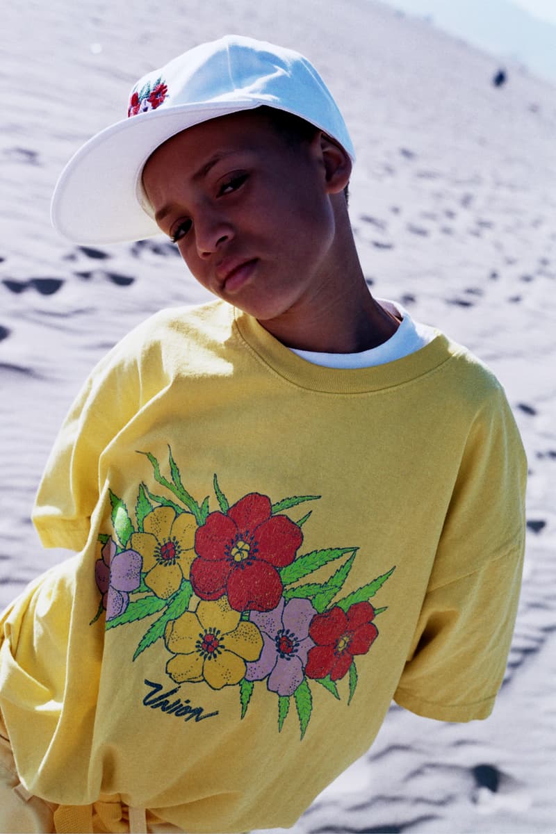 Union LA Lookbook Yellow Botanicals II Shirt