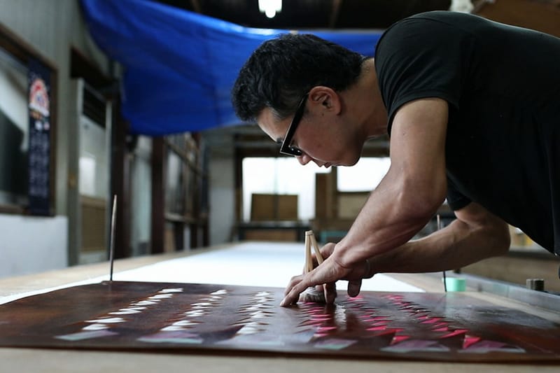 visvim Explores Katazurizome Stencil Dyeing Technique in Latest Dissertation