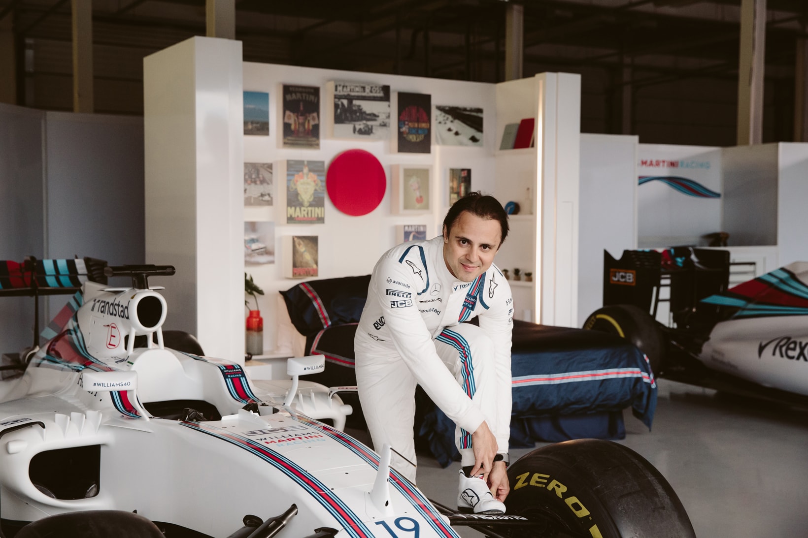 Williams Martini Racing Garage Airbnb Contest British Grand Prix Silverstone