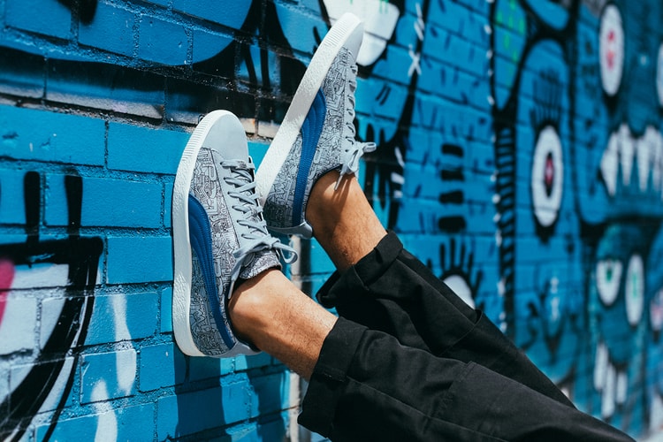 Aztec Designs Pop on the 1800 Tequila x Sam Rodriguez x PUMA “Cinco de Mayo” Clyde