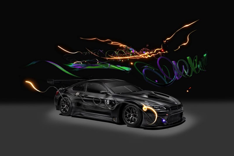 BMW Unveils Its 2017 M6 GT3 Art Car in Beijing