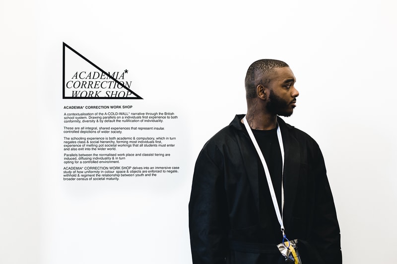 A-Cold-Wall Academia Correction Workshop Pop-Up Inside Looks