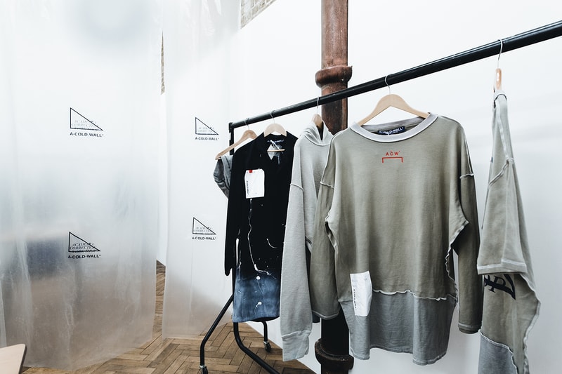A-Cold-Wall Academia Correction Workshop Pop-Up Inside Looks