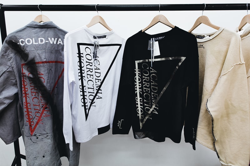 A-Cold-Wall Academia Correction Workshop Pop-Up Inside Looks