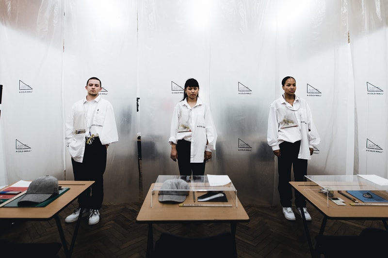 A-Cold-Wall Academia Correction Workshop Pop-Up Inside Looks