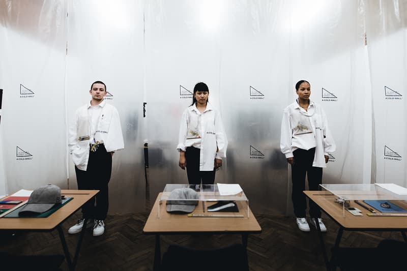 A-Cold-Wall Academia Correction Workshop Pop-Up Inside Looks