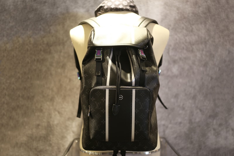 fragment x louis vuitton backpack replica Monogram Eclipse Reflective Apollo Savonches Front exterior zip pocket FAKE vs REAL: Louis Vuitton