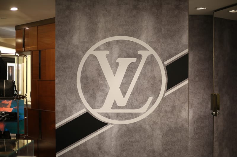 Take a Look Inside the fragment design x Louis Vuitton Pop-Up Store in London's Harrods