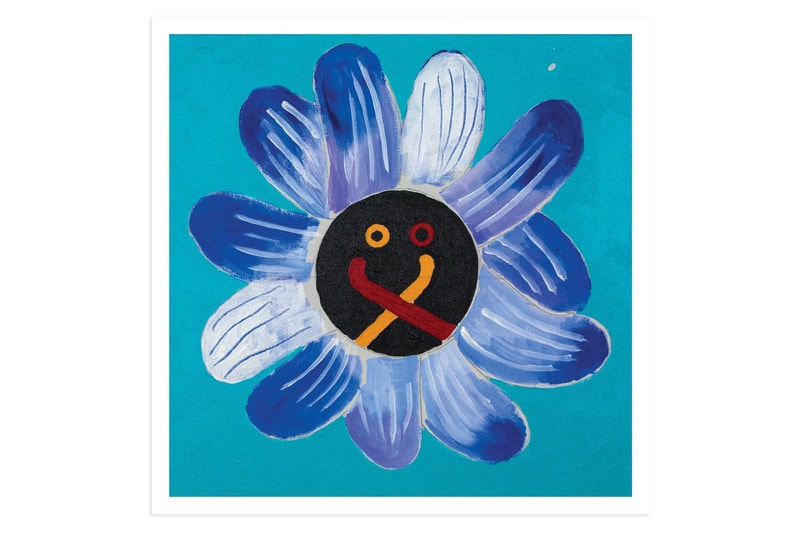 Mark Gonzales Flower Floral Print