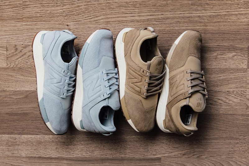 New Balance "Dawn Till Dusk" 247 Pack Tan Baby Blue