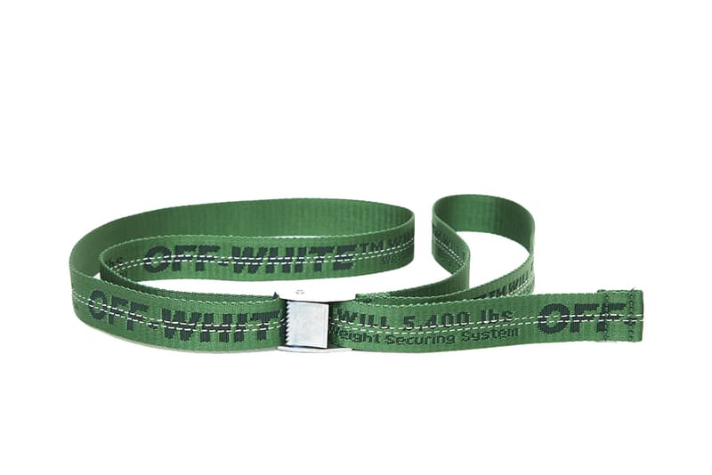OFF-WHITE Industrial Belt Pre-Order Colors