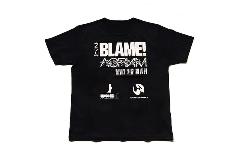 ACRONYM Creates a T-Shirt Collection for Japanese Manga 'BLAME!'