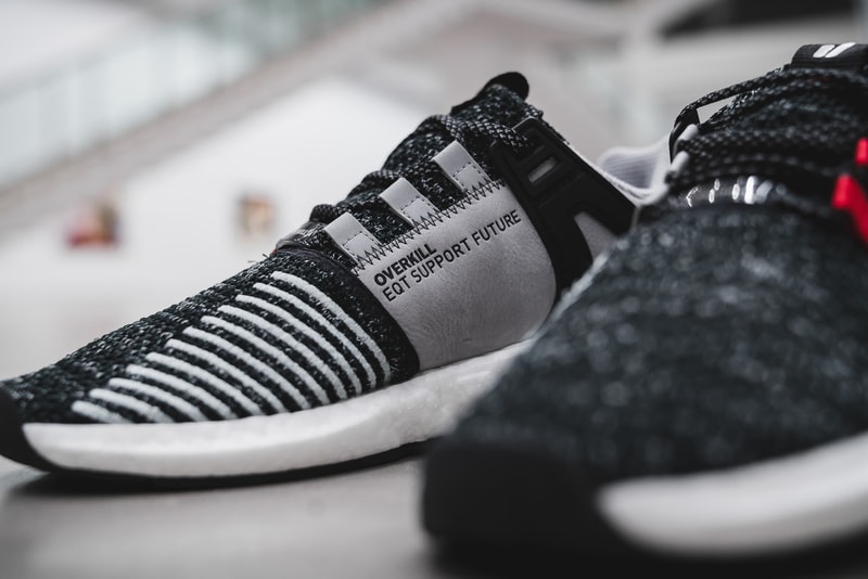 OVERKILL and adidas Consortium Collaborate on EQT "Coat of Arms" Pack