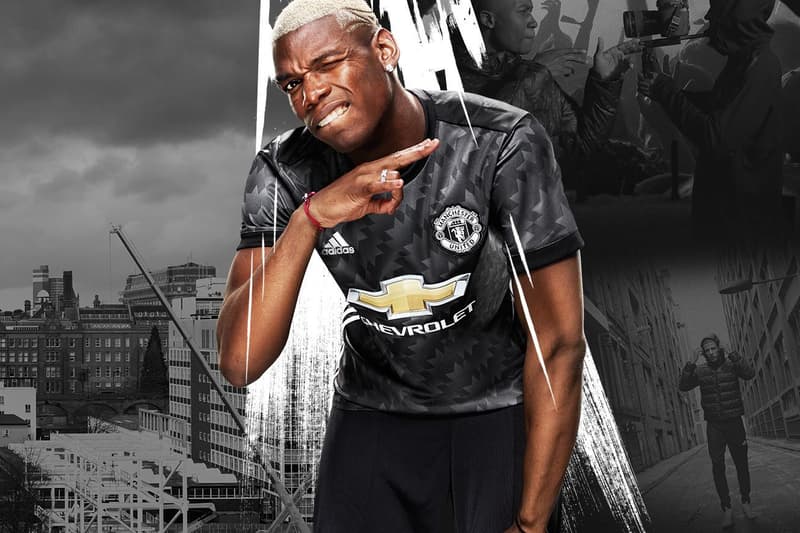Manchester United S 2017 18 Black Away Jersey Hypebeast