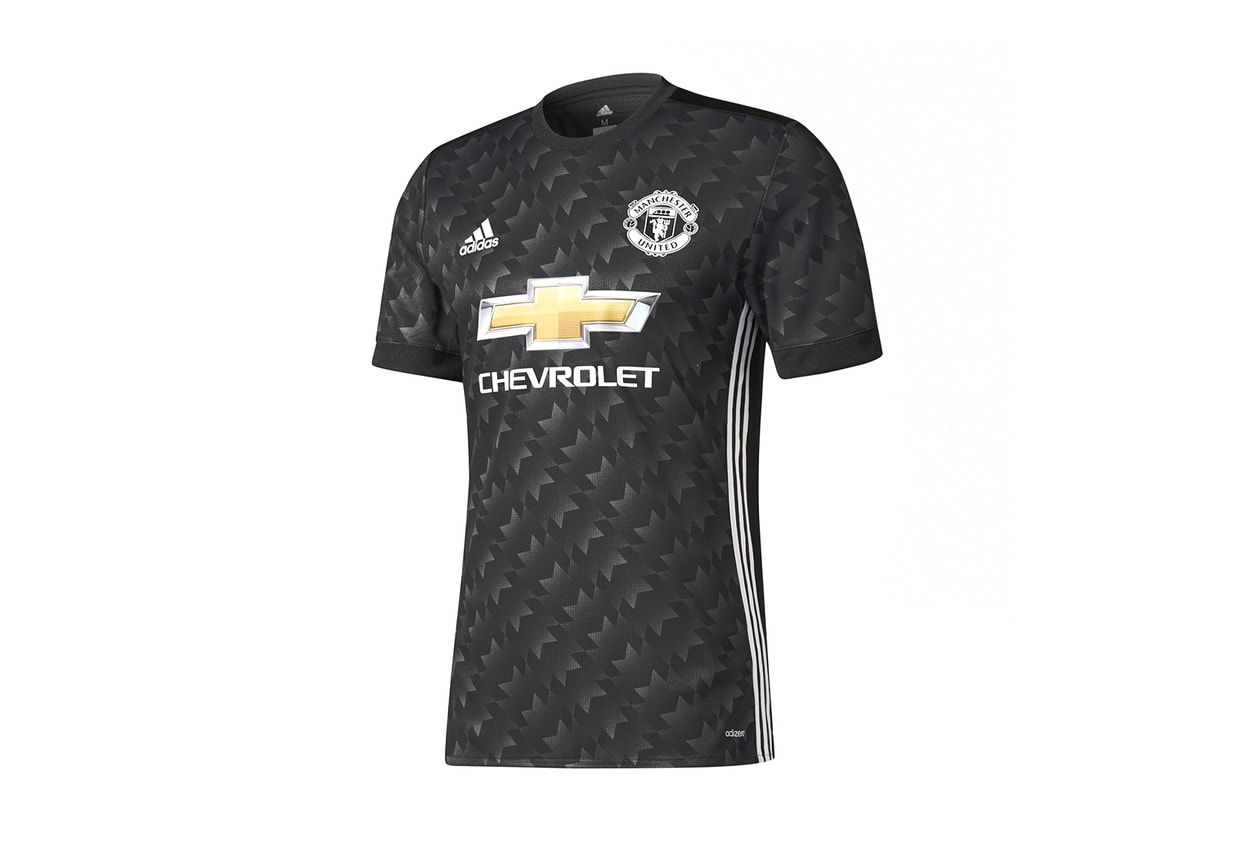 adidas Manchester United 2017 18 Black Away Jersey