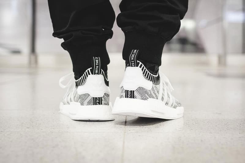 adidas NMD R1 Boost Linen Khaki & White On-Feet | Hypebeast adidas NMD R1 Boost Linen Khaki & White On-Feet | Hypebeast