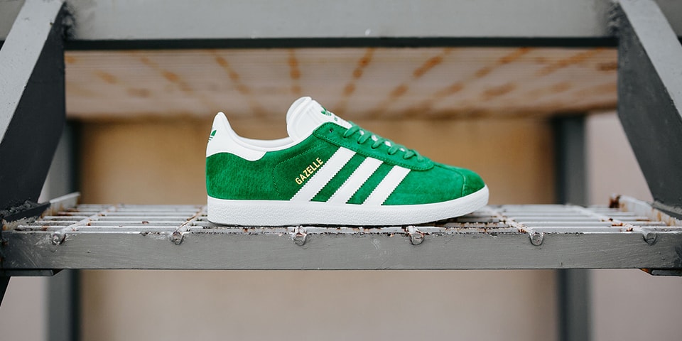 adidas in Green Suede | Hypebeast