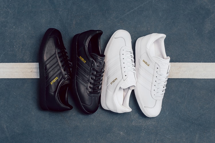 adidas Originals Reveals Its Monochromatic Leather Gazelle Collection