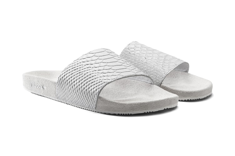 The adidas Originals mi adilette Is Now Available in Exotic Animal Skin Options
