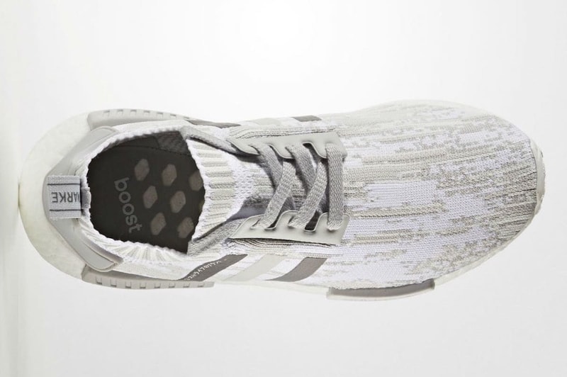 adidas NMD r1 Primeknit "Glitch Camo" White japan katakana
