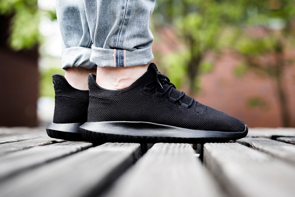 tubular shadow shoes black