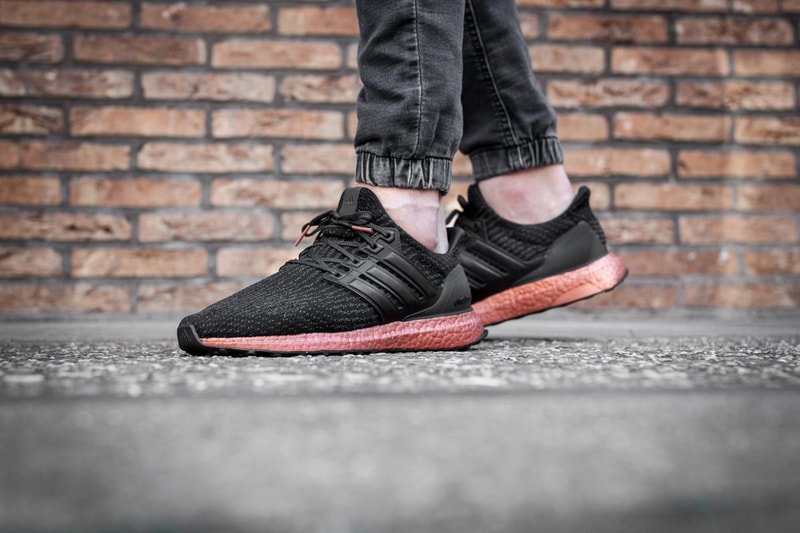 adidas UltraBOOST 3.0 Bronze On Feet Black