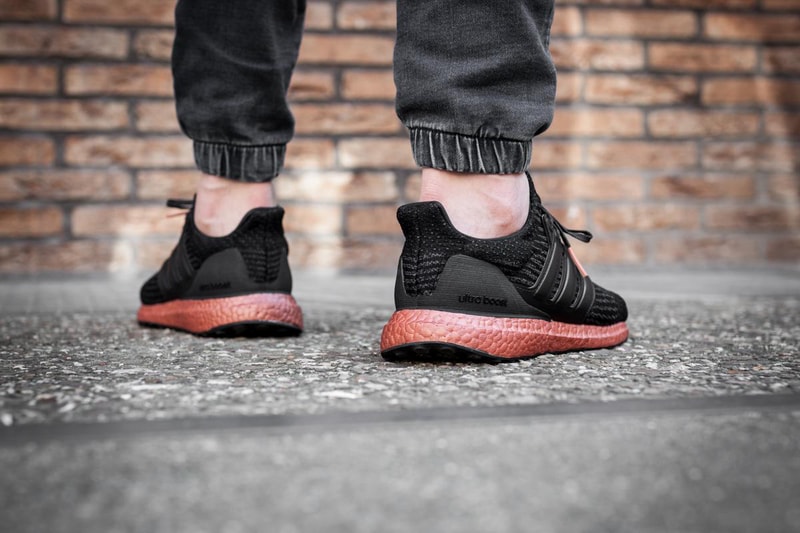 adidas UltraBOOST 3.0 Bronze On Feet Black