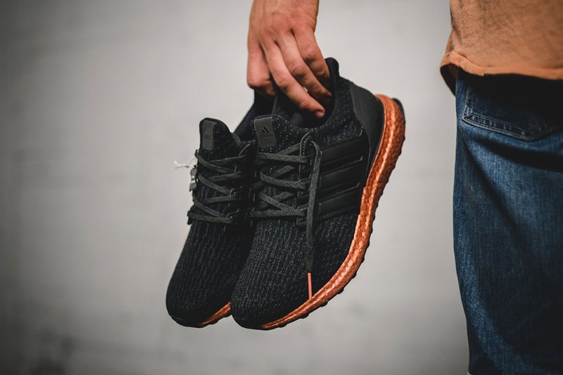 adidas UltraBOOST 3.0 Bronze BOOST Midsole Three Stripes Running