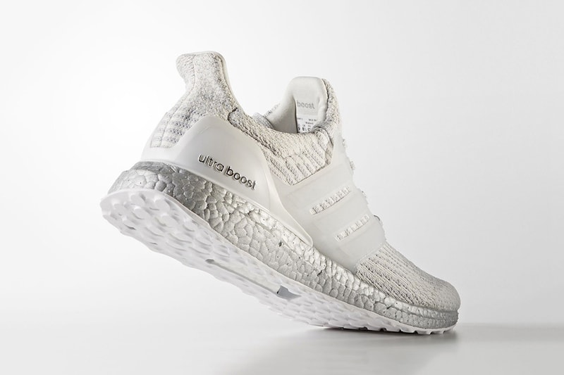 adidas UltraBOOST "Crystal White" Three Stripes