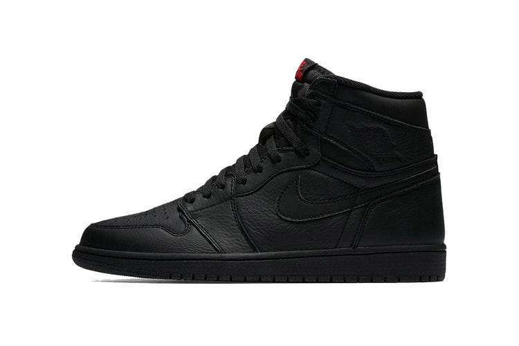 The Air Jordan 1 Retro High OG Goes "Triple Black"