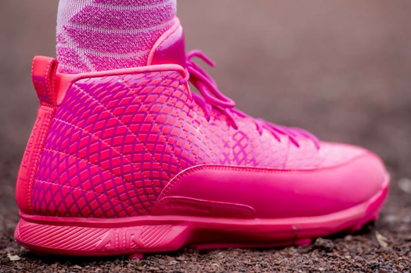 Air Jordan 12 Mother's Day Cleats Pink Mookie Betts