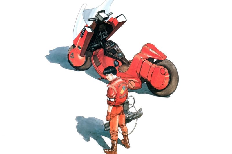 Akira Katsuhiro Otomo Kaneda Bike