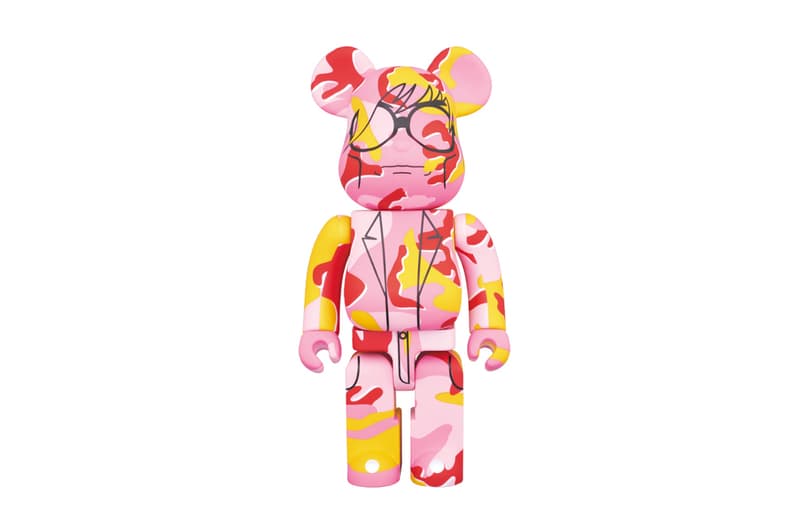 Andy Warhol Foundation Medicom Toy Camo Bearbricks