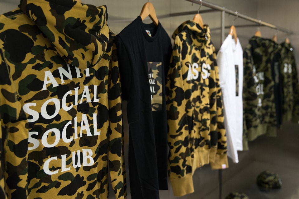 Anti Social Social Club x BAPE Collection Launch | Hypebeast