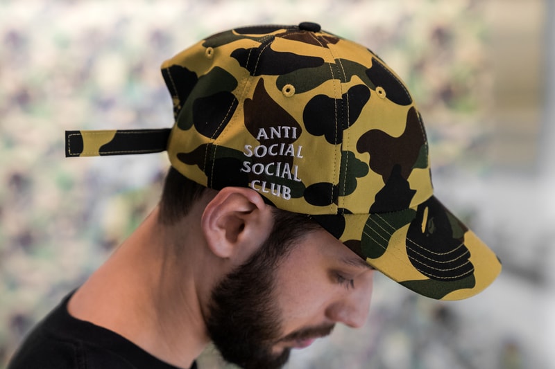 Anti Social Social Club BAPE Launch Fashion Streetwear Apparel Accessories Clothing