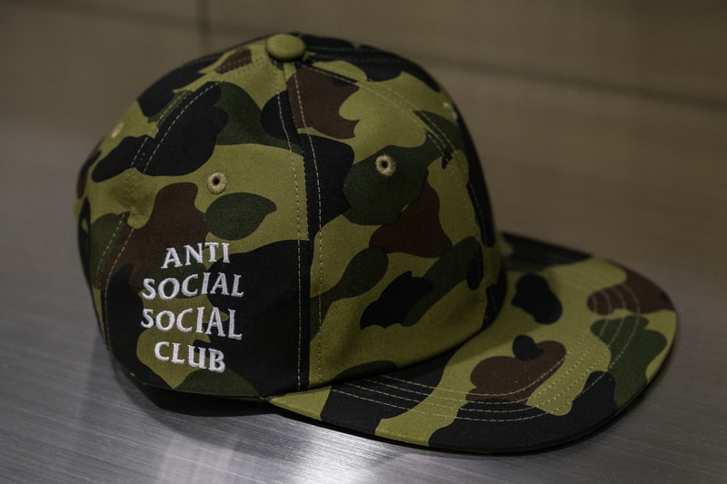 Anti Social Social Club BAPE Launch Fashion Streetwear Apparel Accessories Clothing