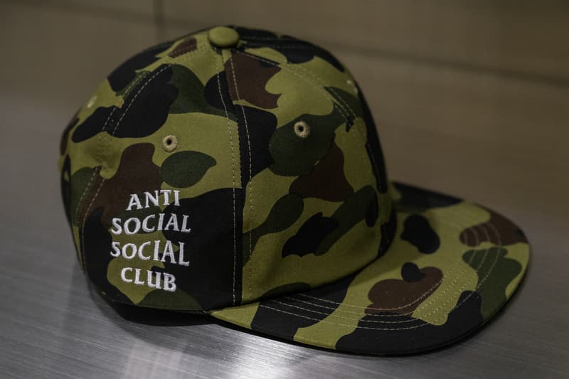 Anti Social Social Club BAPE Launch Fashion Streetwear Apparel Accessories Clothing