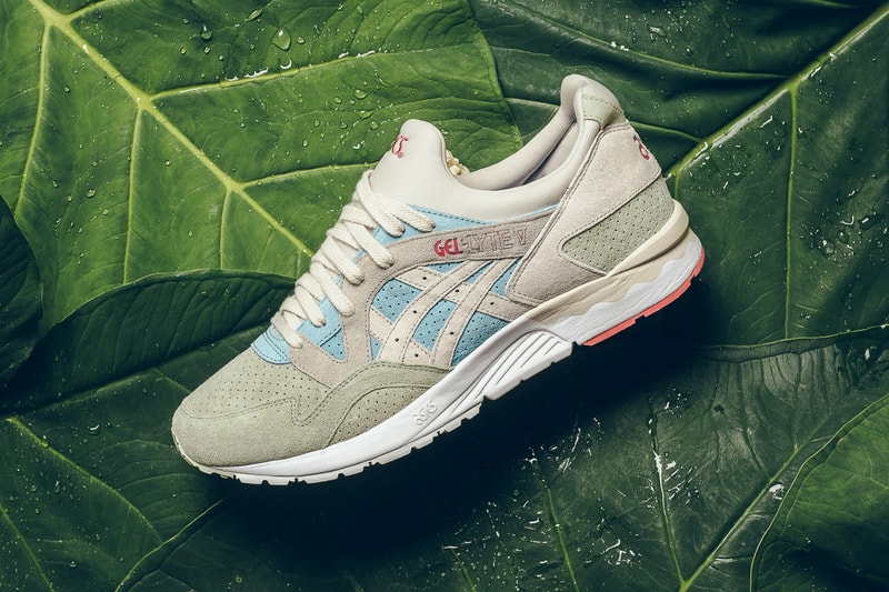 ASICS Gel Lyte V "Reef" Beige teal Tan